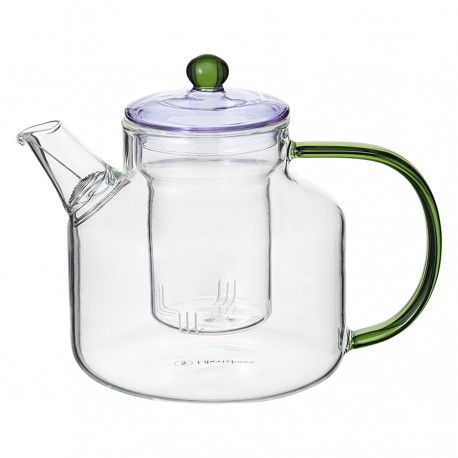 Чайник заварочный orb, 1,2 л, фиолетовый/зеленый
