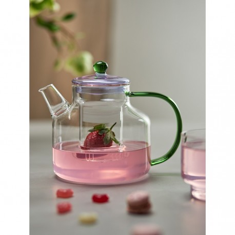 Чайник заварочный orb, 1,2 л, фиолетовый/зеленый