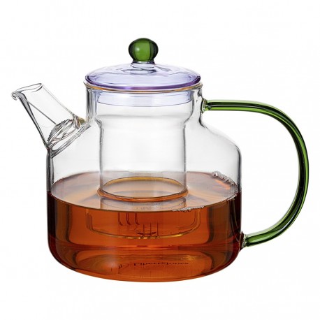 Чайник заварочный orb, 1,2 л, фиолетовый/зеленый