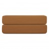 Простыня на резинке из сатина из коллекции meditation, caramel, 160х200х30 см
