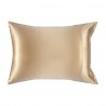 Наволочка из натурального шелка бежевого цвета из коллекции essential, 50х70 см