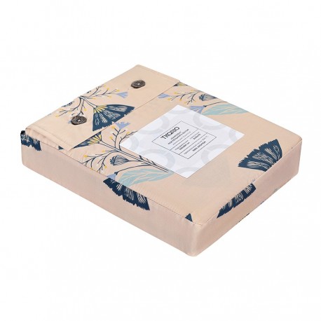 Комплект постельного белья "Летний цветок" из премиального сатина из коллекции russian north, 150х200 см