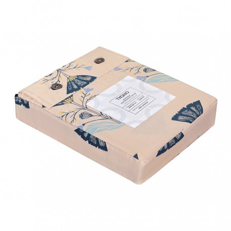 Комплект постельного белья "Летний цветок" из премиального сатина из коллекции russian north, 200х220 см