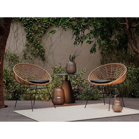 Стул vetle round, ротанг