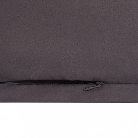 Комплект постельного белья из премиального сатина темно-серого цвета из коллекции essential, 150х200 см