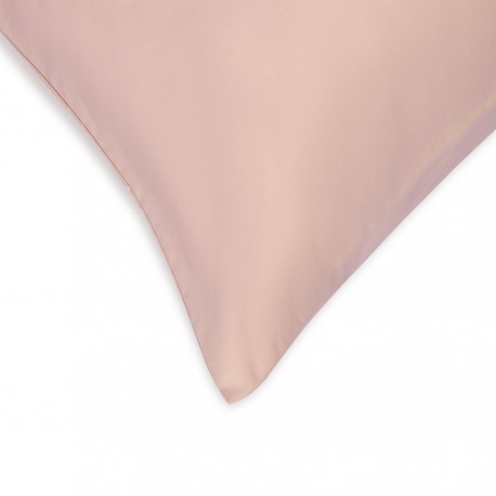 Комплект постельного белья из премиального сатина цвета пыльной розы из коллекции essential, 150х200 см