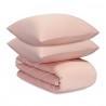 Комплект постельного белья из премиального сатина цвета пыльной розы из коллекции essential, 200х220 см