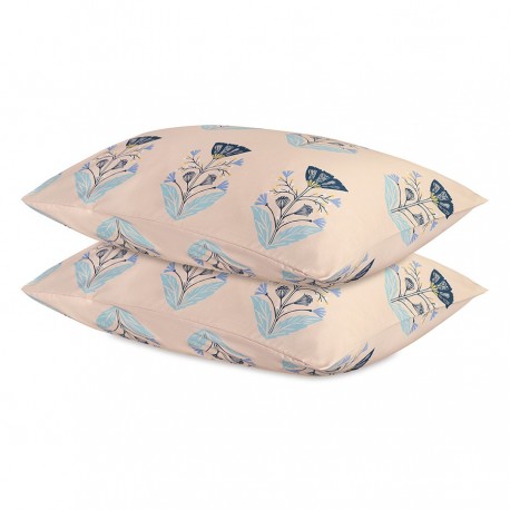 Набор наволочек "Летний цветок" из премиального сатина из коллекции russian north, 50х70 см