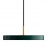 Светильник подвесной asteria, D31х10,5 см, зеленый