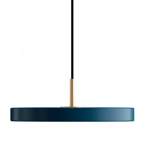 Светильник подвесной asteria, D31х10,5 см, голубой