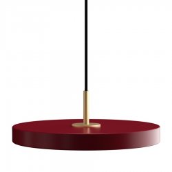 Светильник подвесной asteria, D31х10,5 см, красный