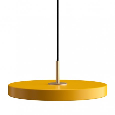 Светильник подвесной asteria, D31х10,5 см, желтый