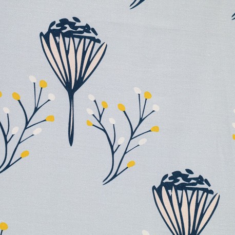 Набор наволочек "Полевые цветы" из премиального сатина из коллекции russian north, 50х70 см