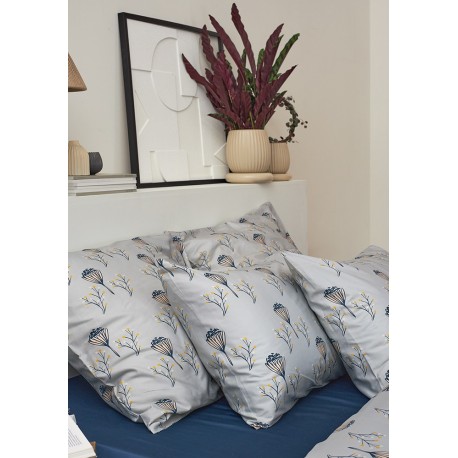 Набор наволочек "Полевые цветы" из премиального сатина из коллекции russian north, 70х70 см