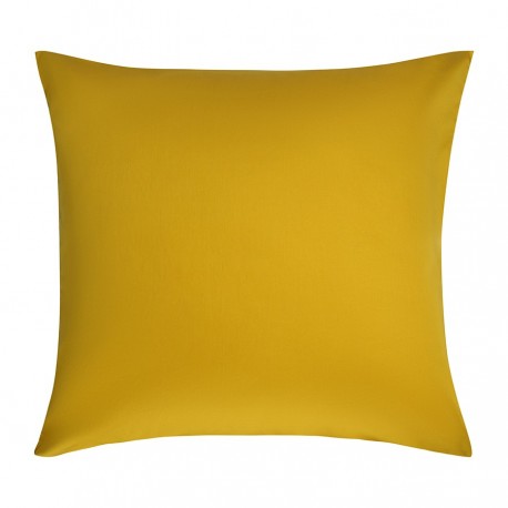 Набор наволочек из премиального сатина горчичного цвета из коллекции essential, 70х70 см