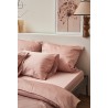 Простыня из премиального сатина цвета пыльной розы из коллекции essential, 240х270 см
