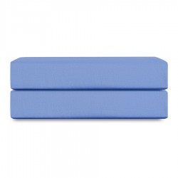 Простыня на резинке из премиального сатина сиреневого цвета из коллекции essential, 180х200х30 см