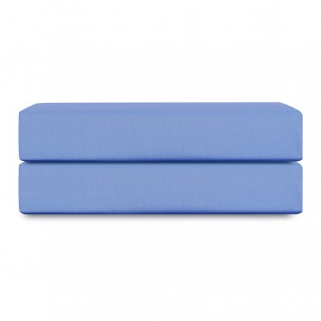 Простыня на резинке из премиального сатина сиреневого цвета из коллекции essential, 200х200х30 см