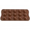 Форма силиконовая для приготовления конфет tartufino, 11х21 см