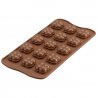 Форма силиконовая для приготовления конфет choco game, 11х24 см