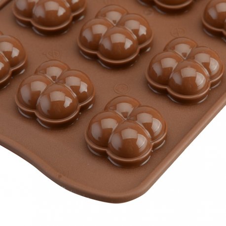 Форма силиконовая для приготовления конфет choco game, 11х24 см