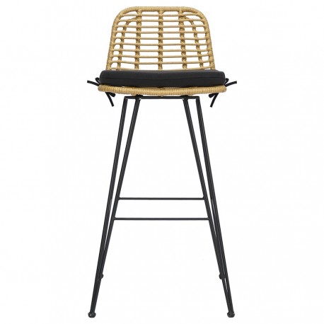Стул барный vetle flat, ротанг