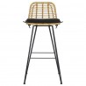 Стул барный vetle flat, ротанг