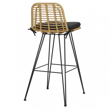 Стул барный vetle flat, ротанг