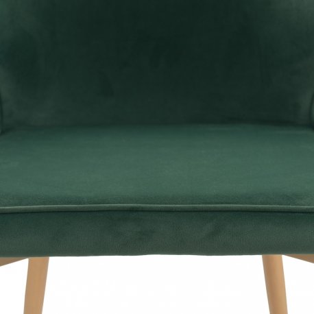 Кресло martin, велюр, зеленое