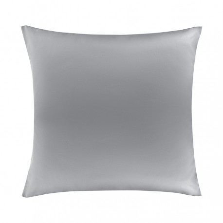 Набор наволочек из премиального сатина светло-серого цвета из коллекции essential, 70х70 см