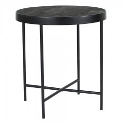 Столик кофейный benigni, 42,5х46 см, черный