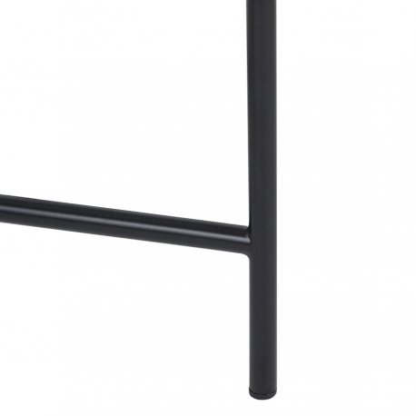 Столик кофейный benigni, 42,5х46 см, черный