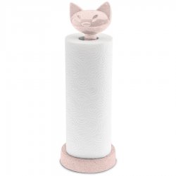 Держатель для бумажных полотенец miaou, organic, розовый