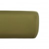 Простыня на резинке из премиального сатина оливкового цвета из коллекции essential, 200х200х30 см