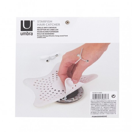Фильтр для слива starfish, белый