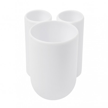 Стакан для зубных щеток touch, белый