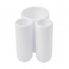 Стакан для зубных щеток touch, белый