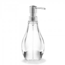 Диспенсер для мыла droplet, 280 мл, прозрачный