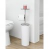 Держатель-органайзер для туалетной бумаги portaloo, 64 см, белый-никель