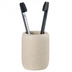 Стакан для зубных щеток loup, бежевый