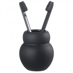 Стакан для зубных щеток markl, черный