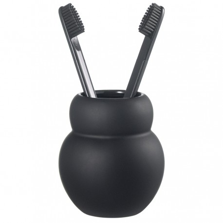 Стакан для зубных щеток markl, черный