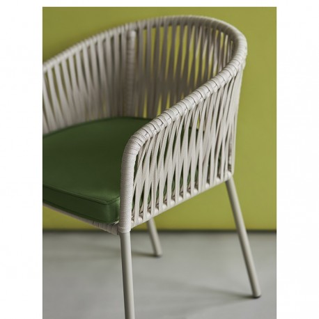 Стул reed, бежевый/зеленый