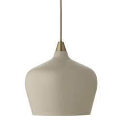Лампа подвесная cohen xl, 32хD32 см, серо-коричневая матовая, коричневый шнур