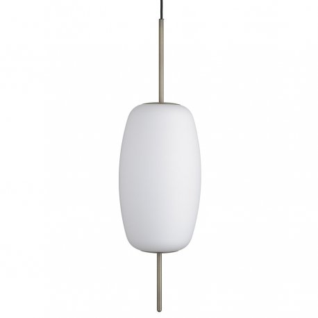 Лампа подвесная silk, 78хD22 см, белое опаловое стекло