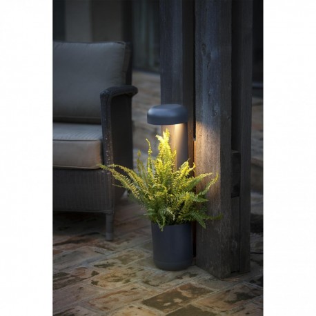 Ландшафтный светильник Grow темно-серый 65 см