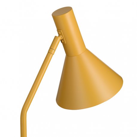 Лампа настольная lyss, 50х25хD18 см, миндальная матовая