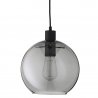 Лампа подвесная kyoto round, 18хD25 см, серая