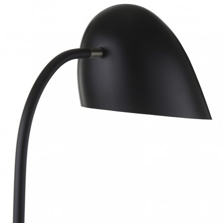 Лампа напольная hitchcock, 157хD30 см, черная матовая