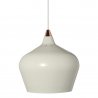 Лампа подвесная cohen xl, 32хD32 см, белая матовая, белый шнур